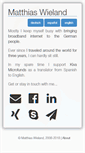 Mobile Screenshot of mwieland.com